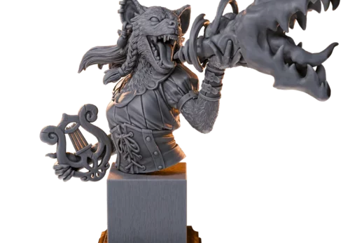 Vykana, hideous laughter – bust