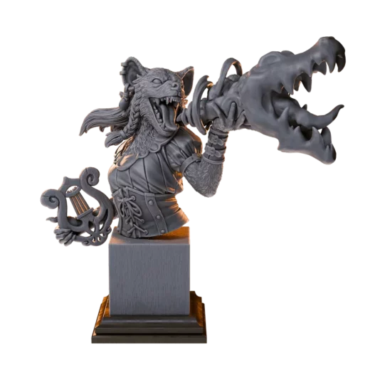 Vykana, hideous laughter – bust