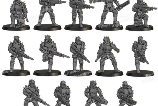 WarScenery Renegade Guardsmen