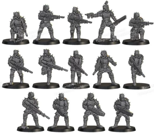 WarScenery Renegade Guardsmen