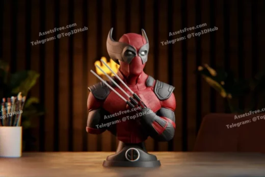 Wekster Wolverinepool Bust