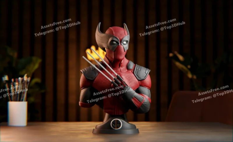 Wekster Wolverinepool Bust