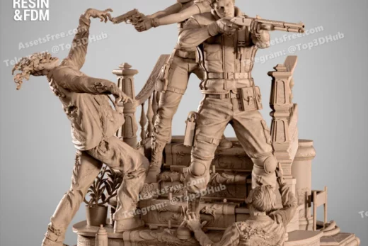Wicked Diorama Resident Evil