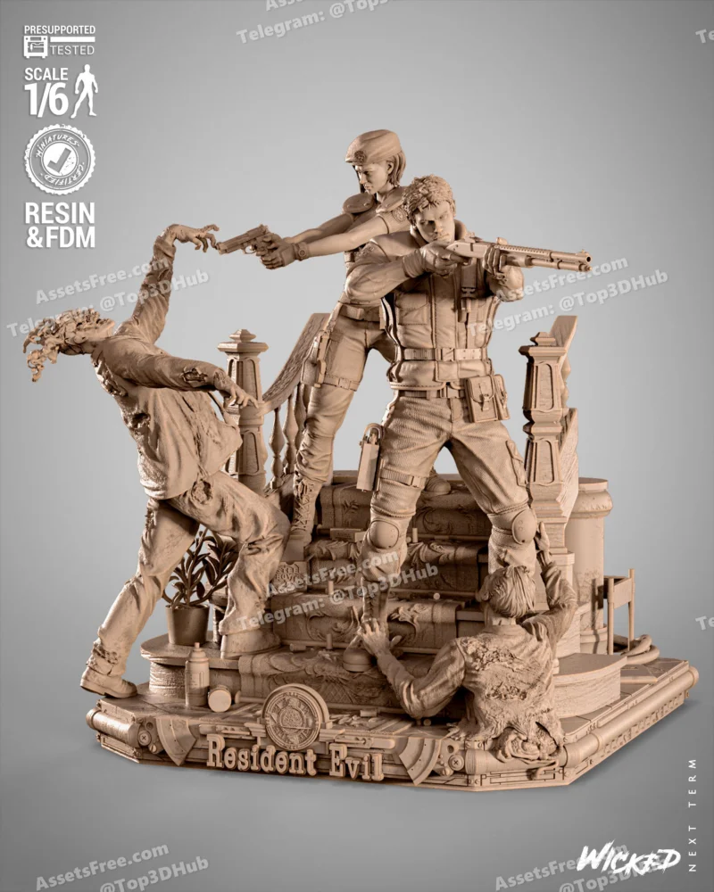 Wicked Diorama Resident Evil
