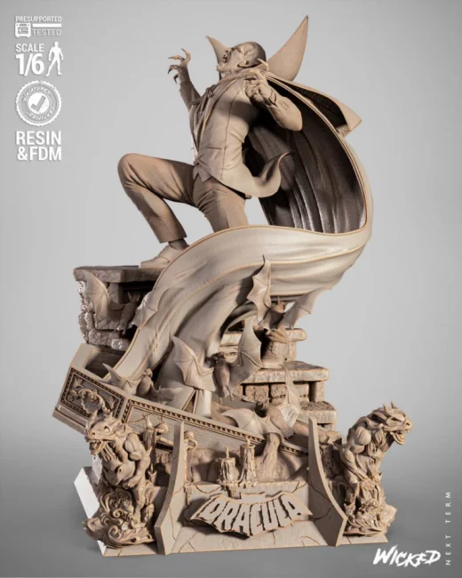 Wicked Dracula Sculpture