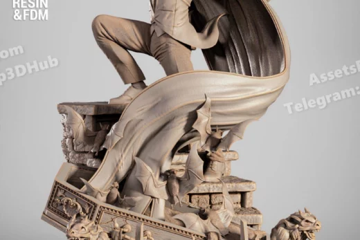 Wicked dracula sculpture