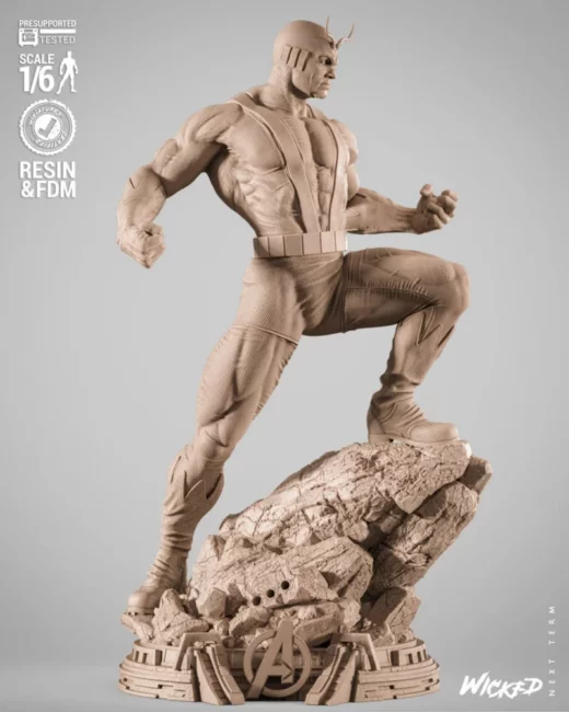 Wicked Giant Man Sculpture