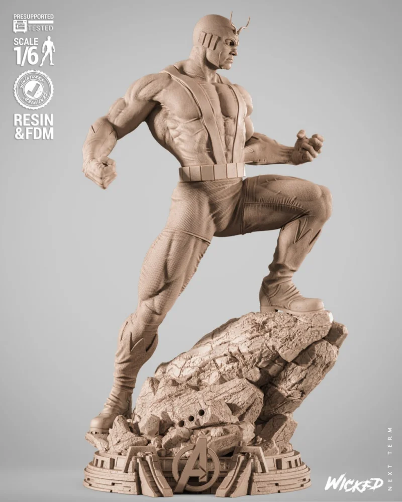 Wicked Giant Man Sculpture