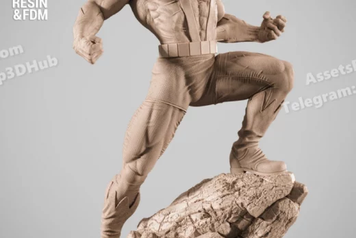 Wicked giant man sculpture