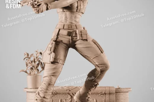 Wicked Jill Valentine Sculpture