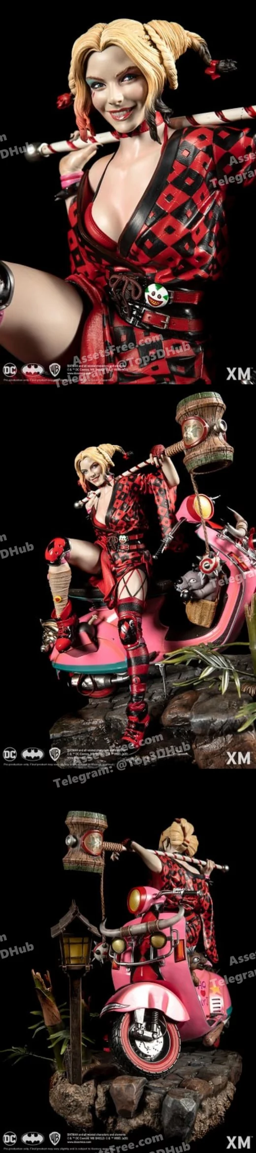 XM Studios harley quinn ninja