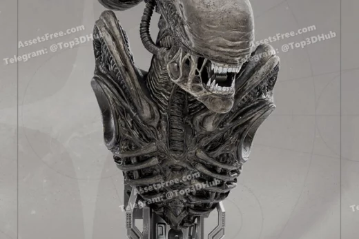 Xenomorph STL Bust