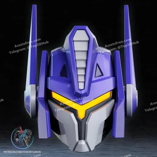 Yoshstudios – Optimus Reinhardt Helmet – STL 3D Print Model | AssetsFree.com Yoshstudios Optimus Reinhardt Helmet