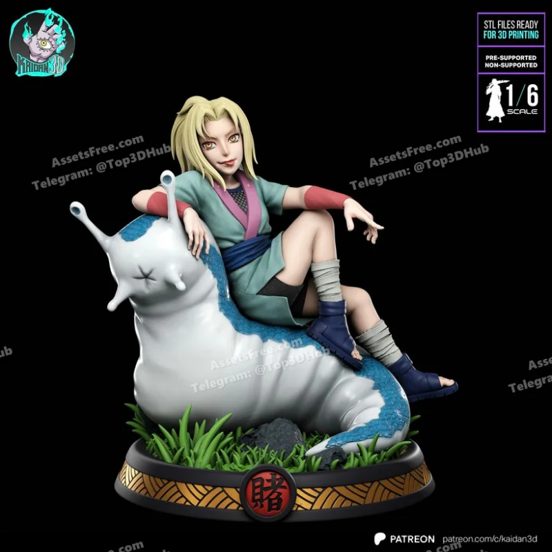Young Tsunade (Non Supported STL)