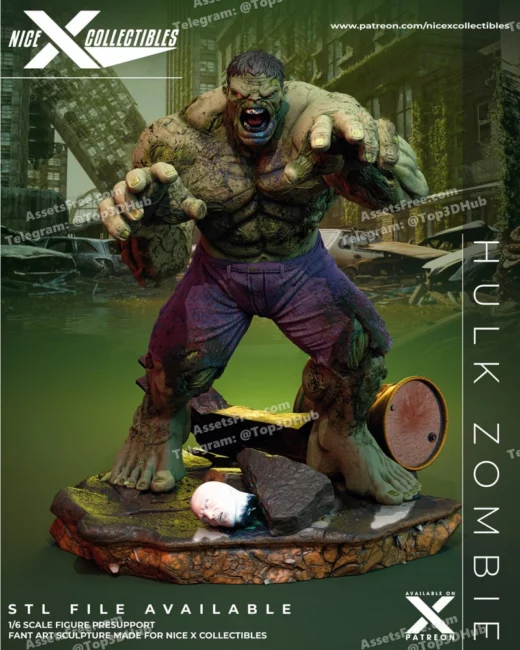 ZOMBIE HULK NICE X 1