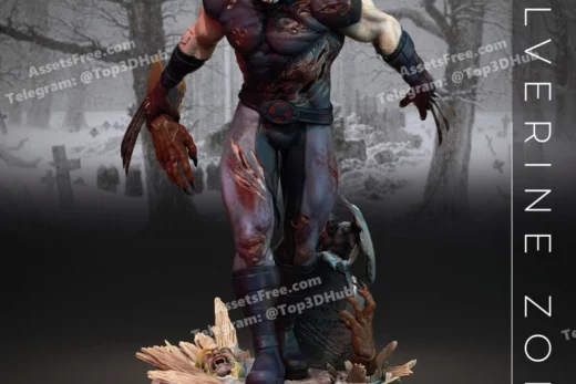 ZOMBIE WOLVERINE NICE X 1