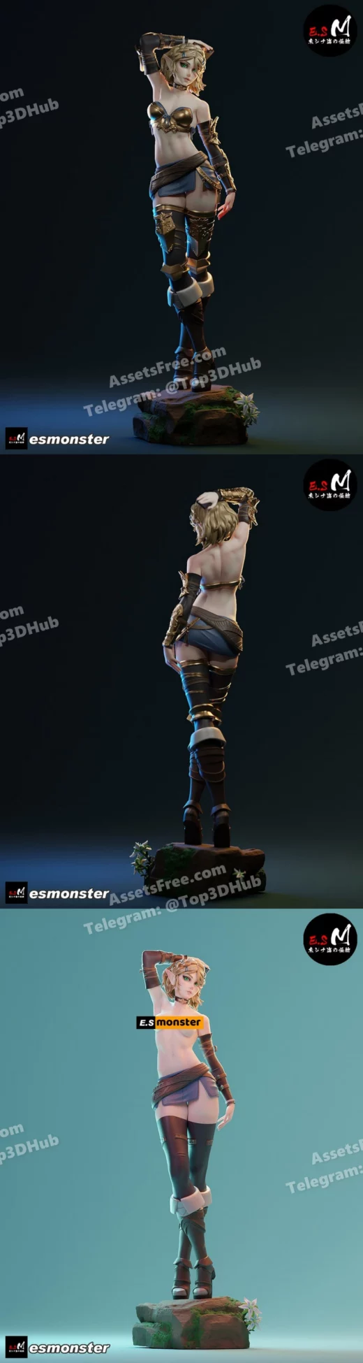 Zelda + NSFW ES Monster