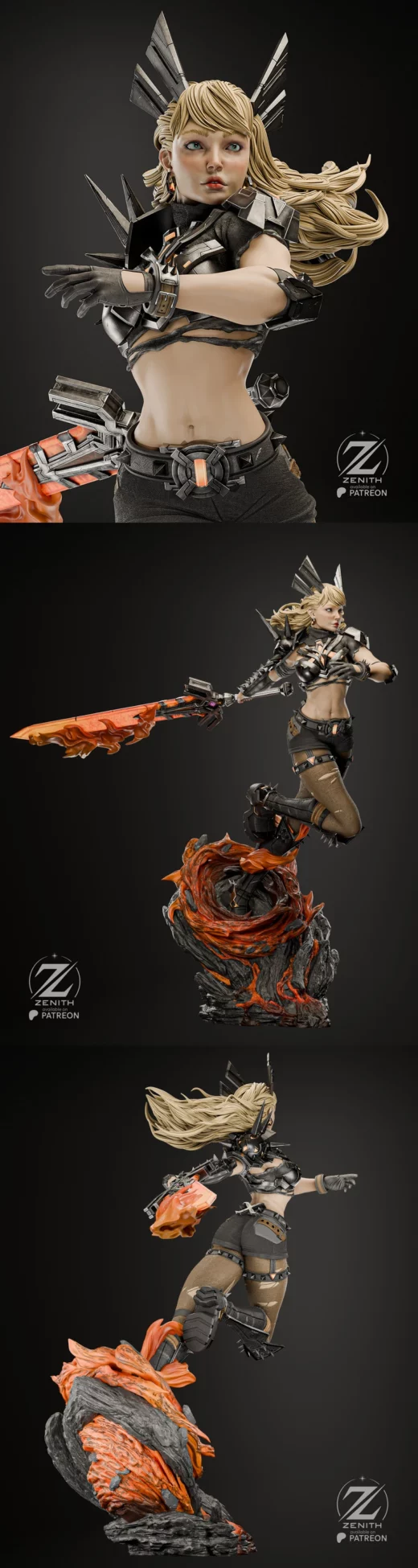 Zenith Studios Magik Marvel + Bust