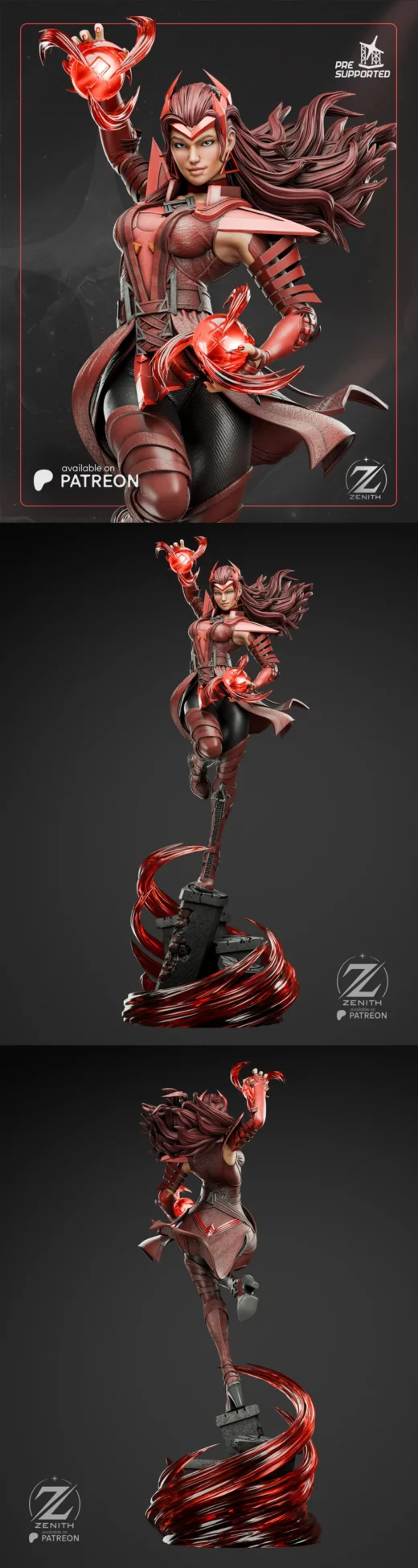 Zenith Studios Scarlet Wicth + Bust