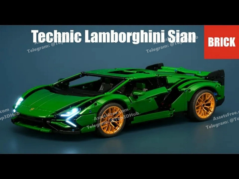 brick-technic-lamborghini-sian-set-model_files – STL 3D Print Model | AssetsFree.com Brick technic lamborghini sian set model files