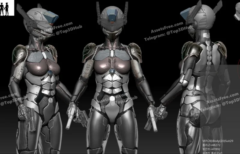 cyborg – STL 3D Print Model | AssetsFree.com Cyborg