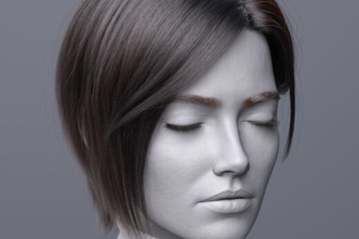 DForce FV Noir Bob Hair for Genesis