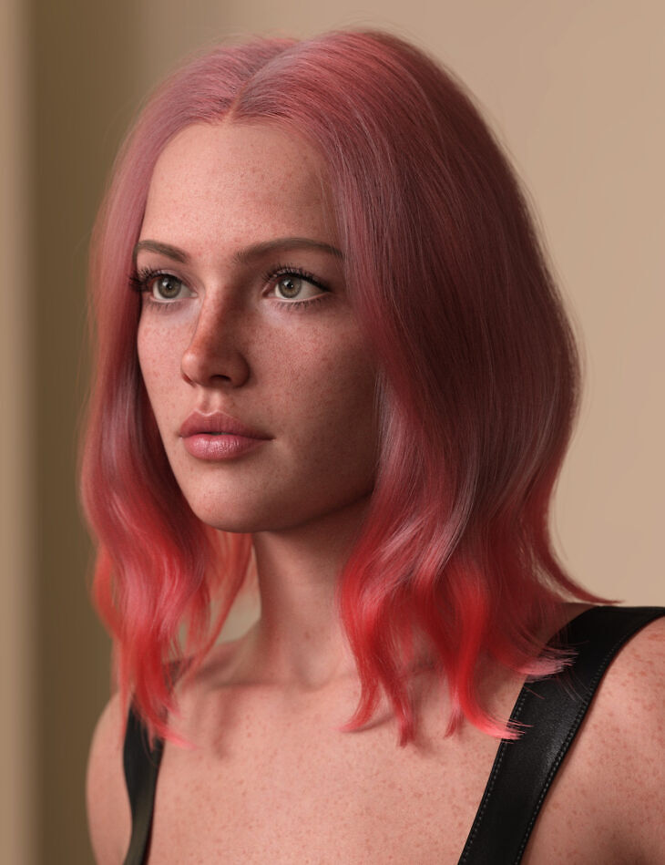 DForce Strand Based Casual Style Long Bob Hair Color Expansion