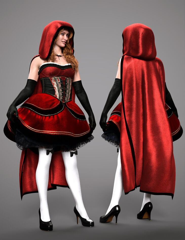 DForce Woodland Fantasy Outfit for Genesis