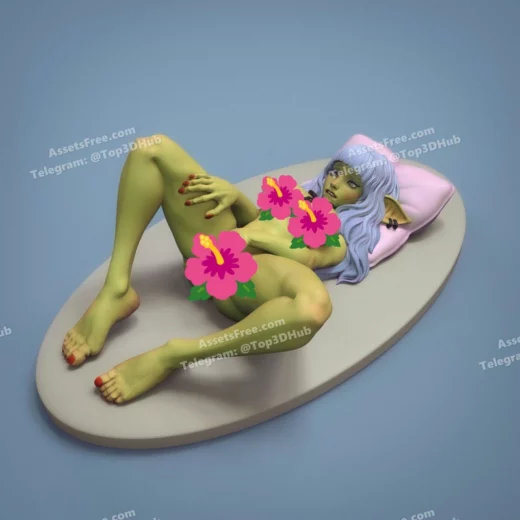 Necro goblin girl figurine free version20251031 1 d4kcnk