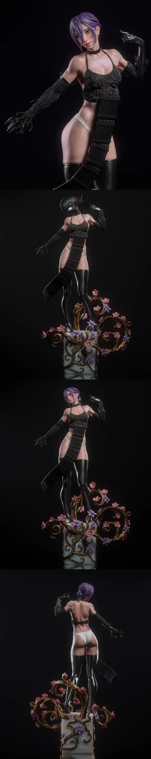 Reze x bombgirl fanart