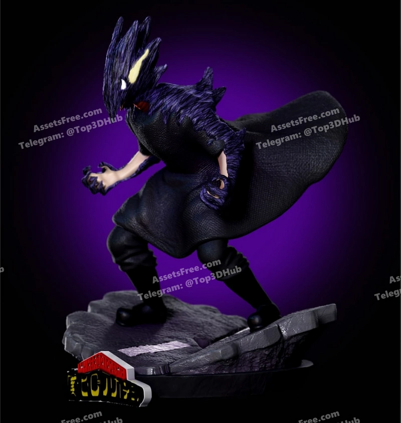 Tokoyami from boku no hero academia fan art jadson320200515