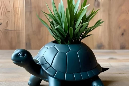 Turtle planter