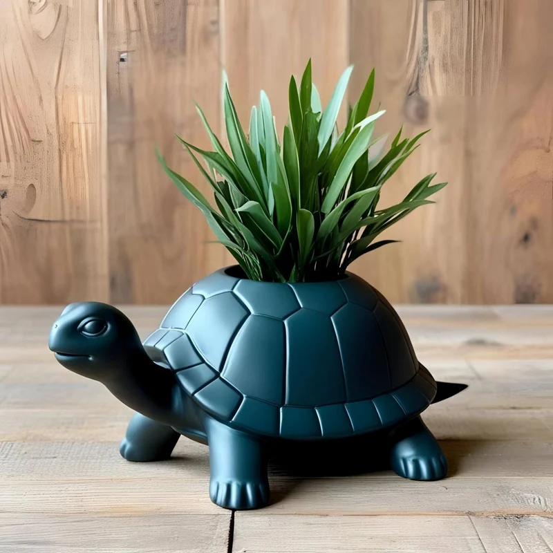turtle-planter – STL 3D Print Model | AssetsFree.com Turtle planter