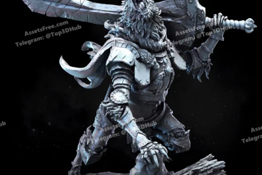 04 Knight of the Gravid Moon 75mm Base