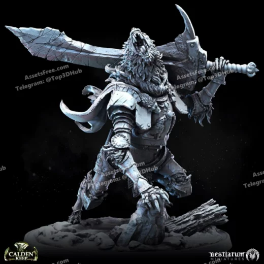 04 Knight of the Gravid Moon 75mm Base