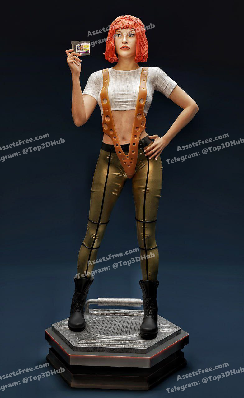 2025-03 Leeloo – Fifth Element Movie – STL 3D Print Model | AssetsFree.com 2025 03 Leeloo Fifth Element Movie