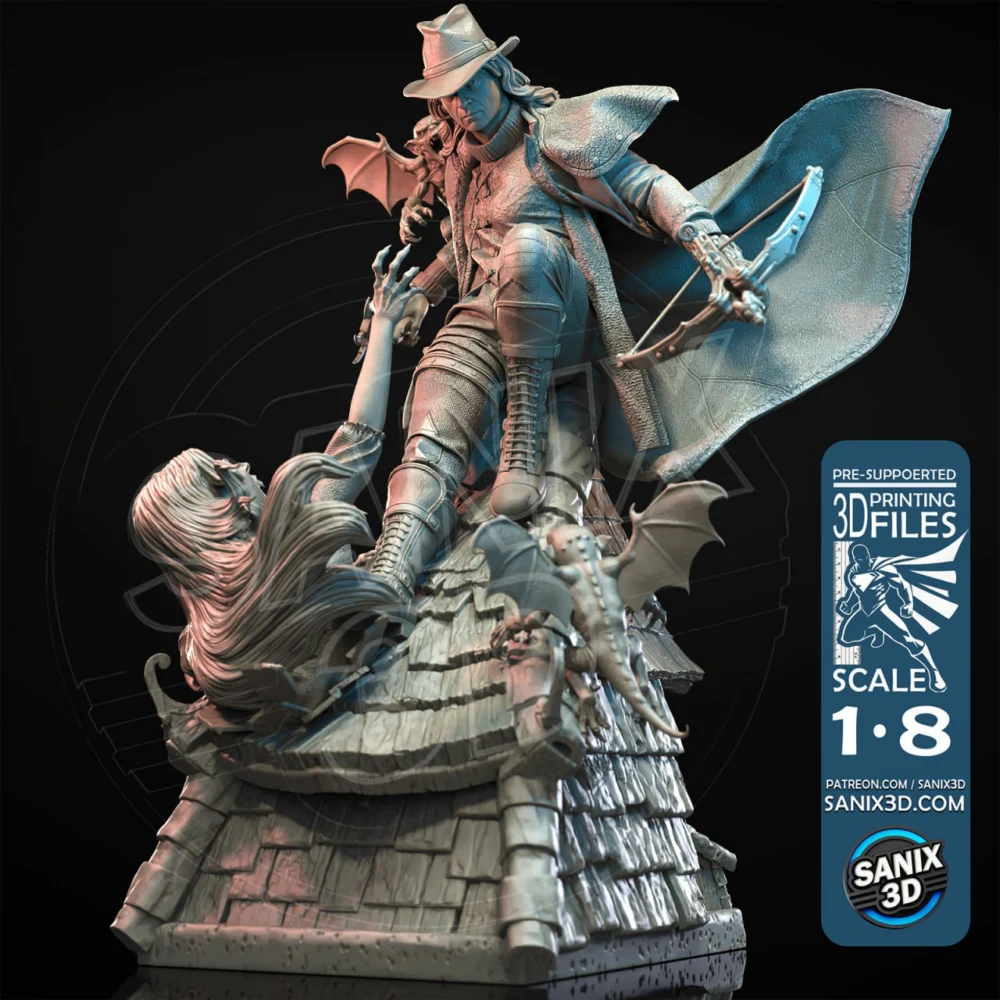 2511 – Sanix – Van Helsing – STL 3D Print Model | AssetsFree.com 2511 Sanix Van Helsing