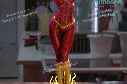 3Dmoonn DC Lady Flash