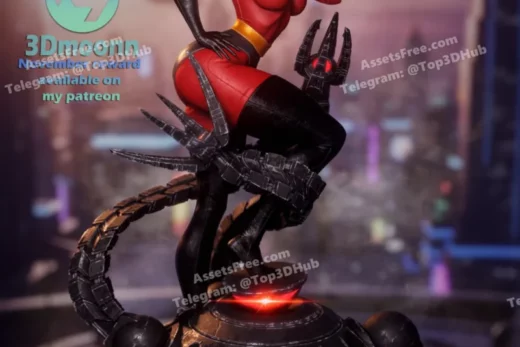 3Dmoonn Incredibles Elastigirl