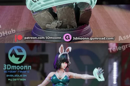 3Dmoonn One Punch Man Fubuki