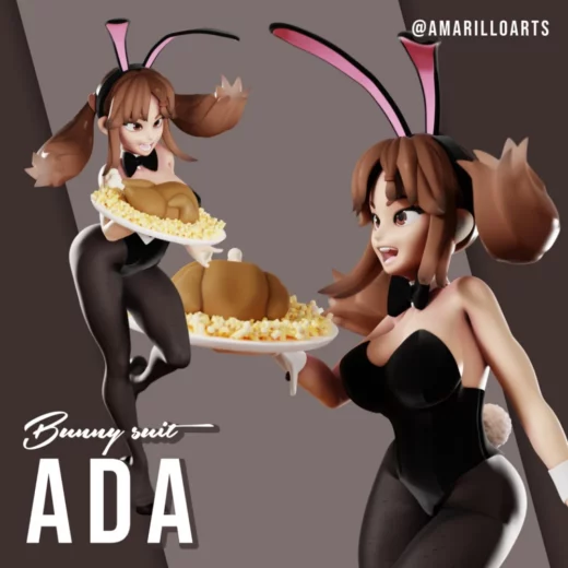 AmarilloArts 2022 03 Bunny Suit Ada
