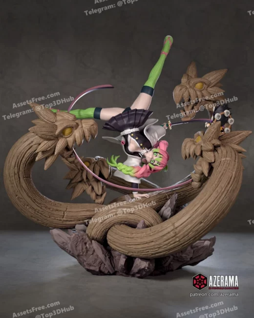 Azerama Demon slayer Mitsuri Kanroji