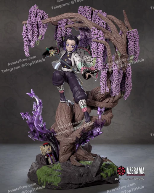 Azerama Demon slayer Shinobu Kocho