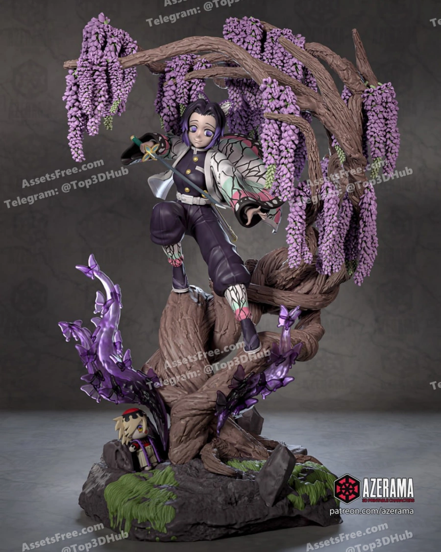 Azerama Demon slayer Shinobu Kocho