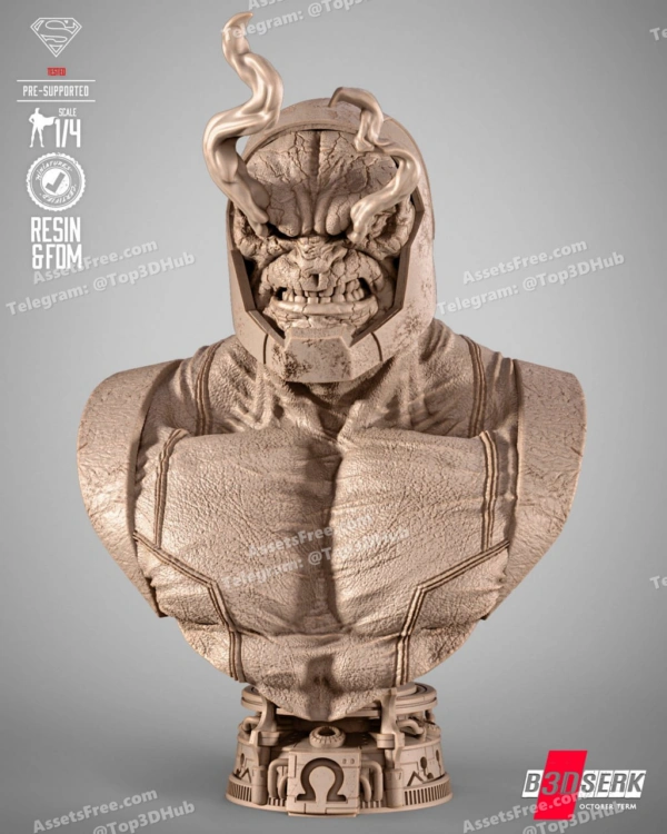 B3DSERK_October_Term_2025_Darkseid_2025_Portrait_Bust_ready_for – STL 3D Print Model | AssetsFree.com B3DSERK October Term 2025 Darkseid 2025 Portrait Bust ready for