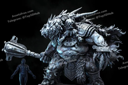 Bestiarum Miniatures Thulean Champion