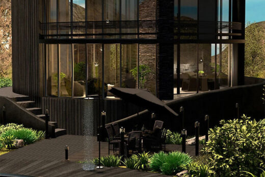 Black Round House Furniture