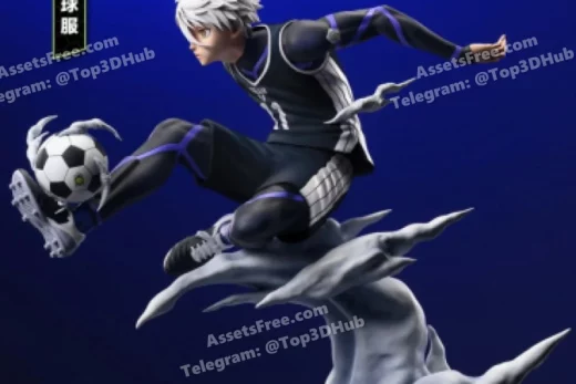 Blue lock #1 Seishiro Nagi Resin Statue HIKARI Studio