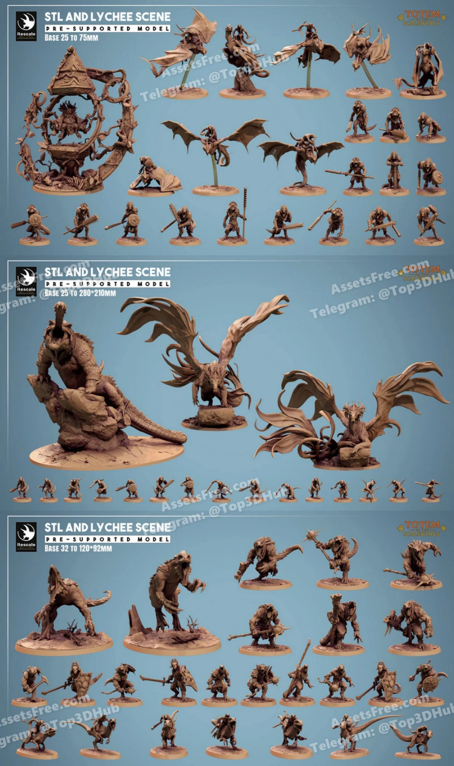 Brass Dragon from the Totem of the Scalewings