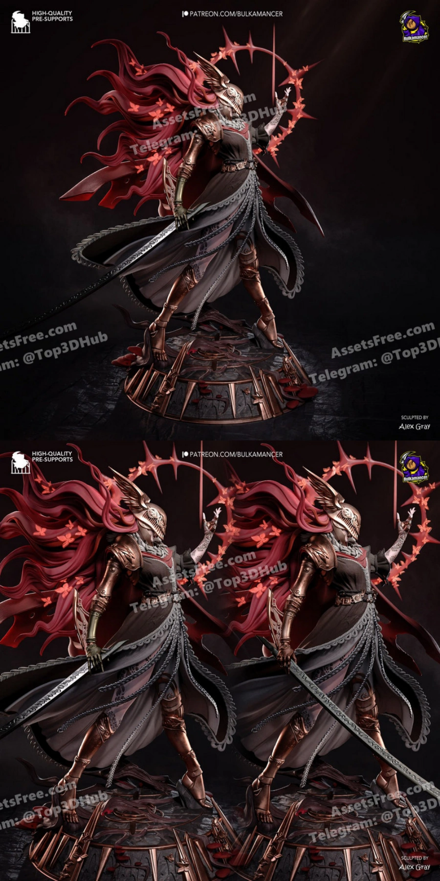 Bulkamancer Sculpts Malenia